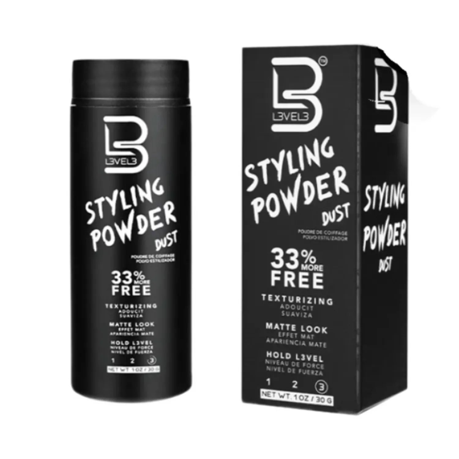 L3VEL3 Styling Powder 30gr – Polvo Texturizador
